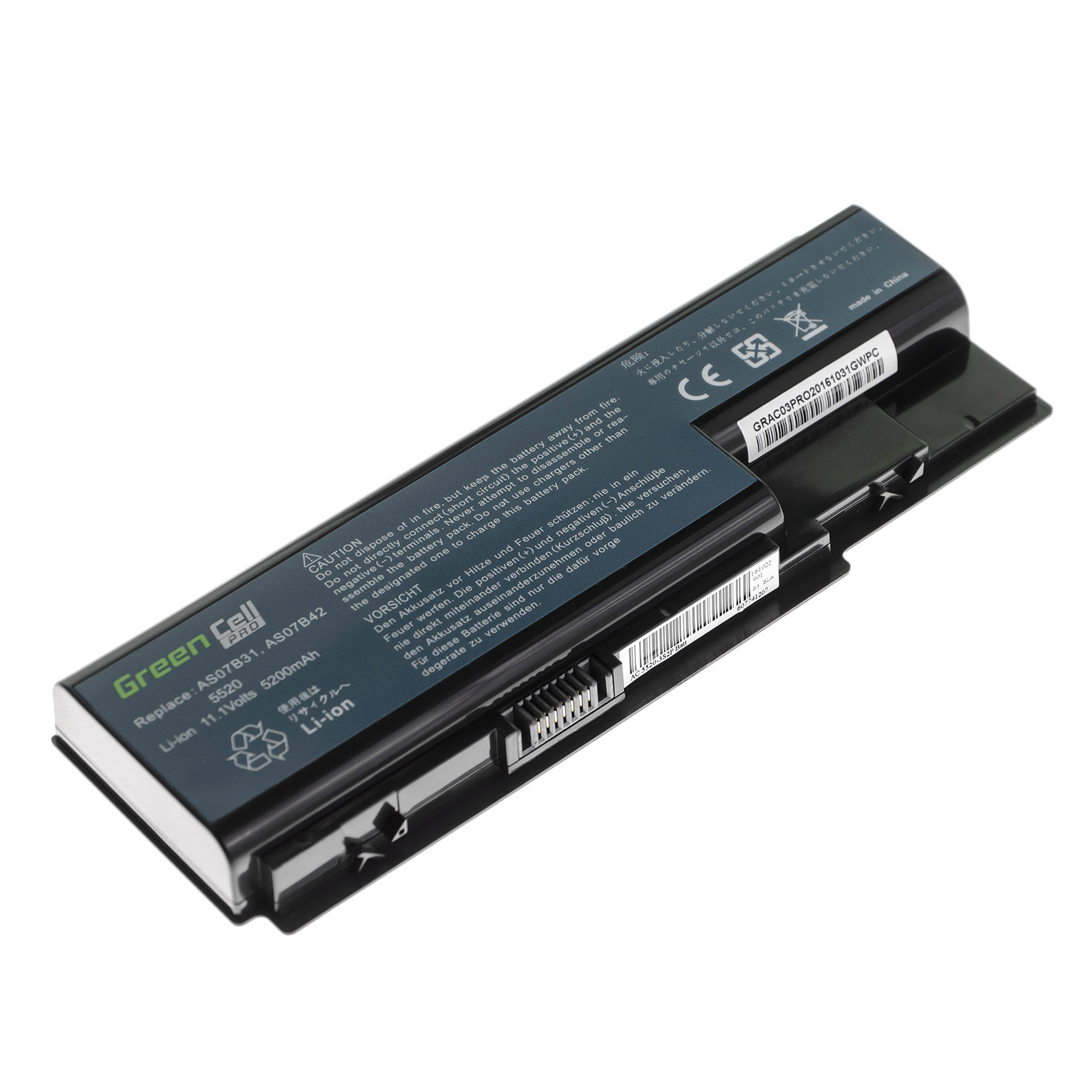 Laptop Akku für Acer Aspire 7320-101G12 7320-1A2G12MI 7500 ...