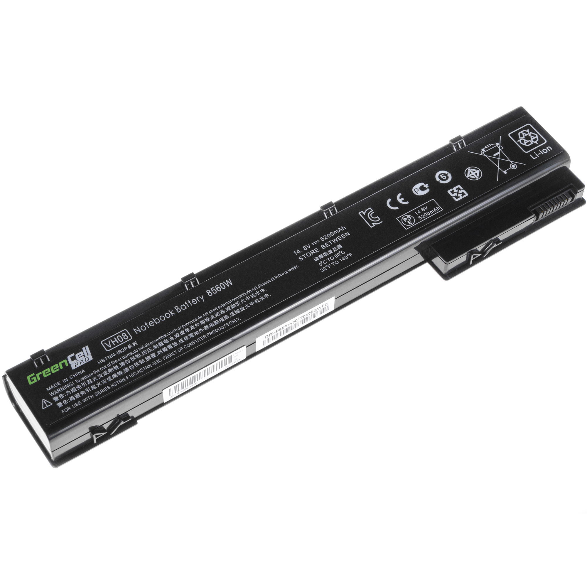 Vh08xl аккумулятор hp