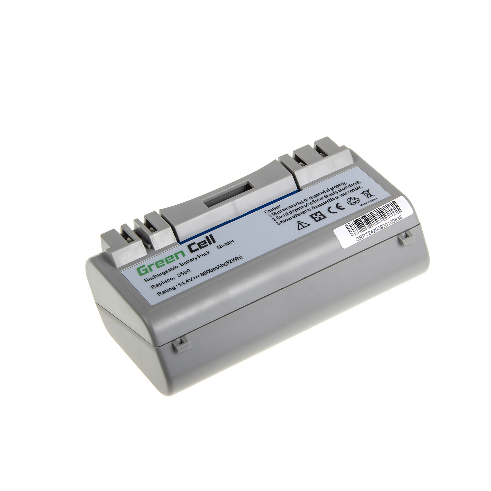 Green Cell/® Staubsauger Akku f/ür iRobot Roomba 565 Pet Ni-MH Zellen 3 Ah 14.4V