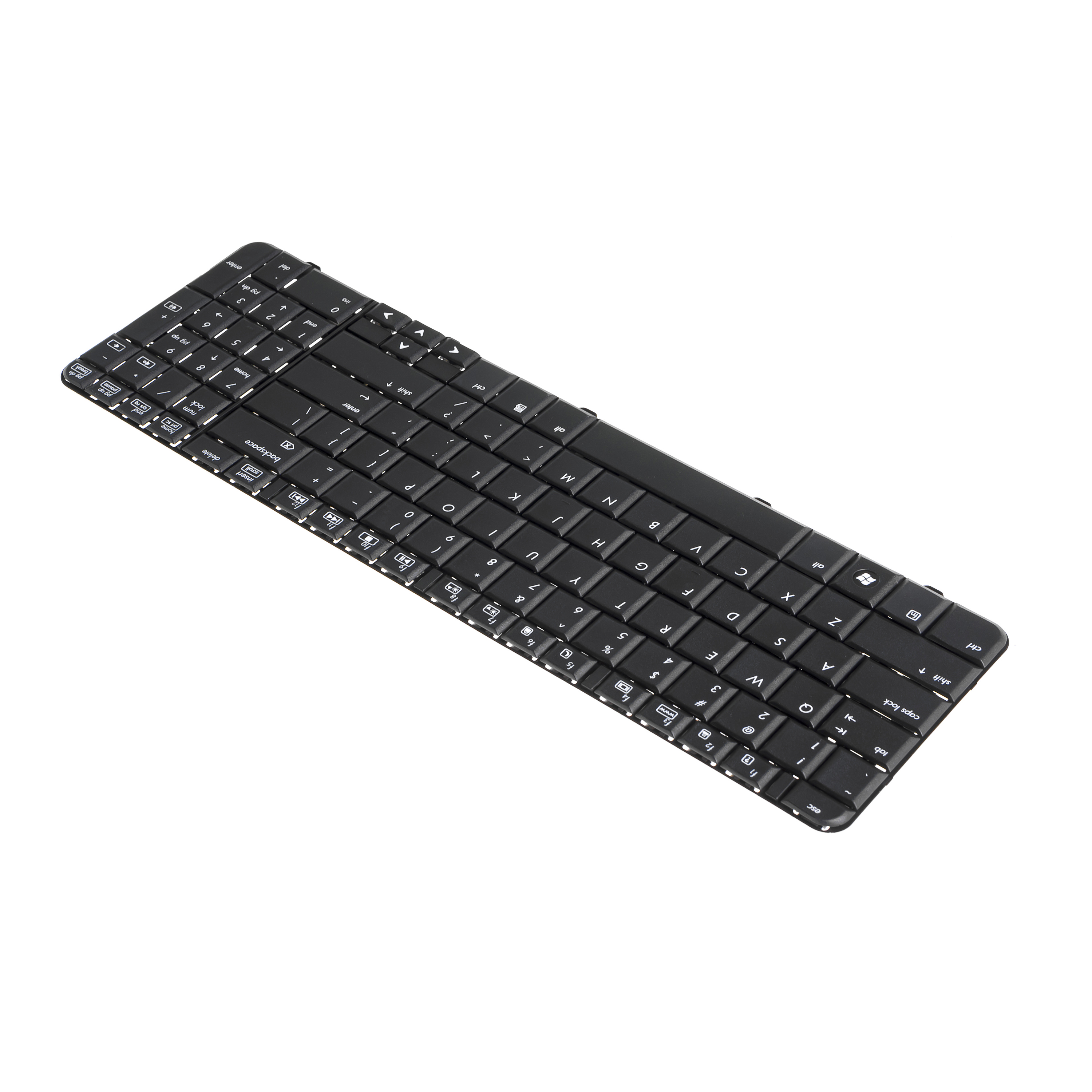 Keyboards4Laptops Ersatz-Tastatur – Kompatibel Mit Compaq Presario CQ60-103EL, Schwarz